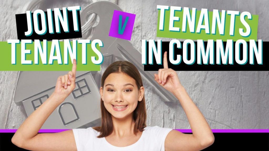 What is the difference between tenants in common and joint tenants?