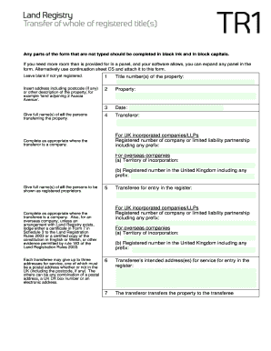 What is a Deed of Transfer?