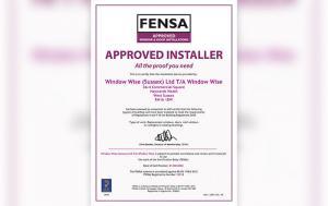 What is a FENSA certificate