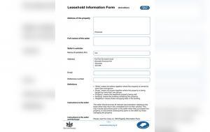 What is Leasehold Information Form TA7?