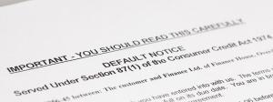 What is Default Notice?