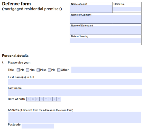 Personal details